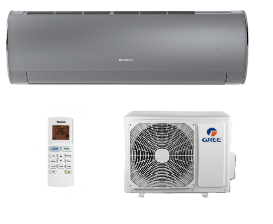 Klimatyzator ścienny | 2,7kW | GWH09ACC-K6DNA1F | srebrny | zestaw | Fairy | GREE