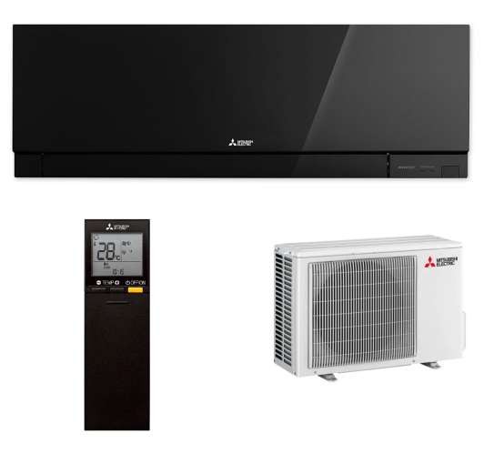 Klimatyzator ścienny | 3,5kW | MSZ/MUZ-EF35 | czarny | zestaw | MITSUBISHI ELECTRIC