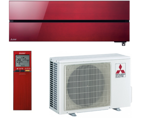 Klimatyzator ścienny | 2,5kW | MSZ/MUZ-LN25 | czerwony | zestaw | MITSUBISHI ELECTRIC
