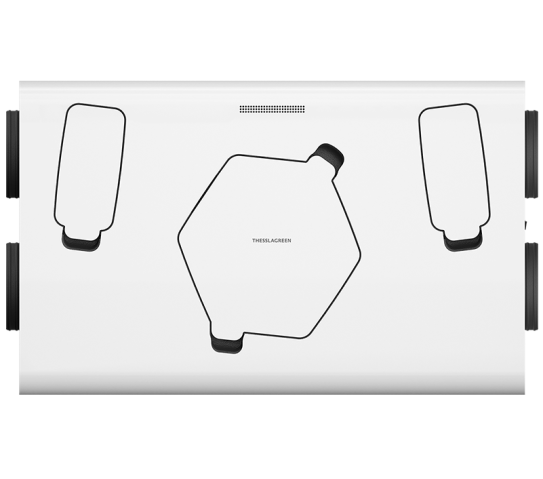 Rekuperator | AirPack⁴ 400h Enthalpy | THESSLA GREEN