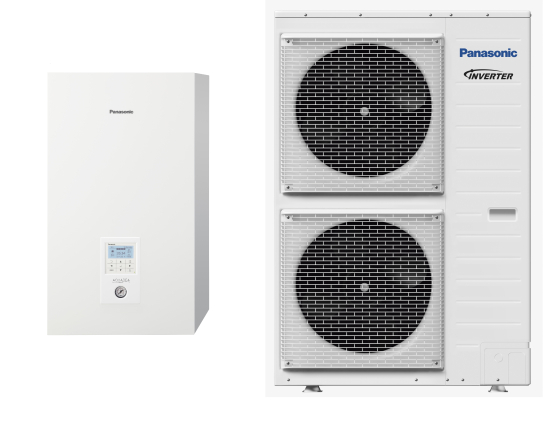 Pompa ciepła | 9kW | KIT-WXC09H3E5 | bez zasobnika | grzałka 3kW | 230V | 1-strefowy | T-CAP gen. H | PANASONIC