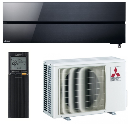 Klimatyzator ścienny | 2,5kW | MSZ/MUZ-LN25 | czarny | zestaw | MITSUBISHI ELECTRIC