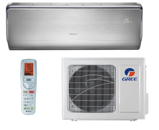 Klimatyzator ścienny | 3,5kW | GWH12UB-K6DNA4A | srebrny | zestaw | U-Crown | GREE