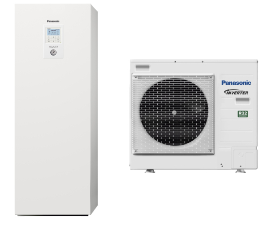 Pompa ciepła | 9kW | KIT-ADC9JE5C-1-SM | 185L | grzałka 3kW | 230V | 1-strefowy | HP COMPACT | PANASONIC