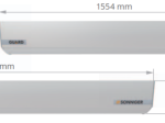 Kurtyna powietrzna | GUARD 150W | wodna | 150cm | SONNIGER